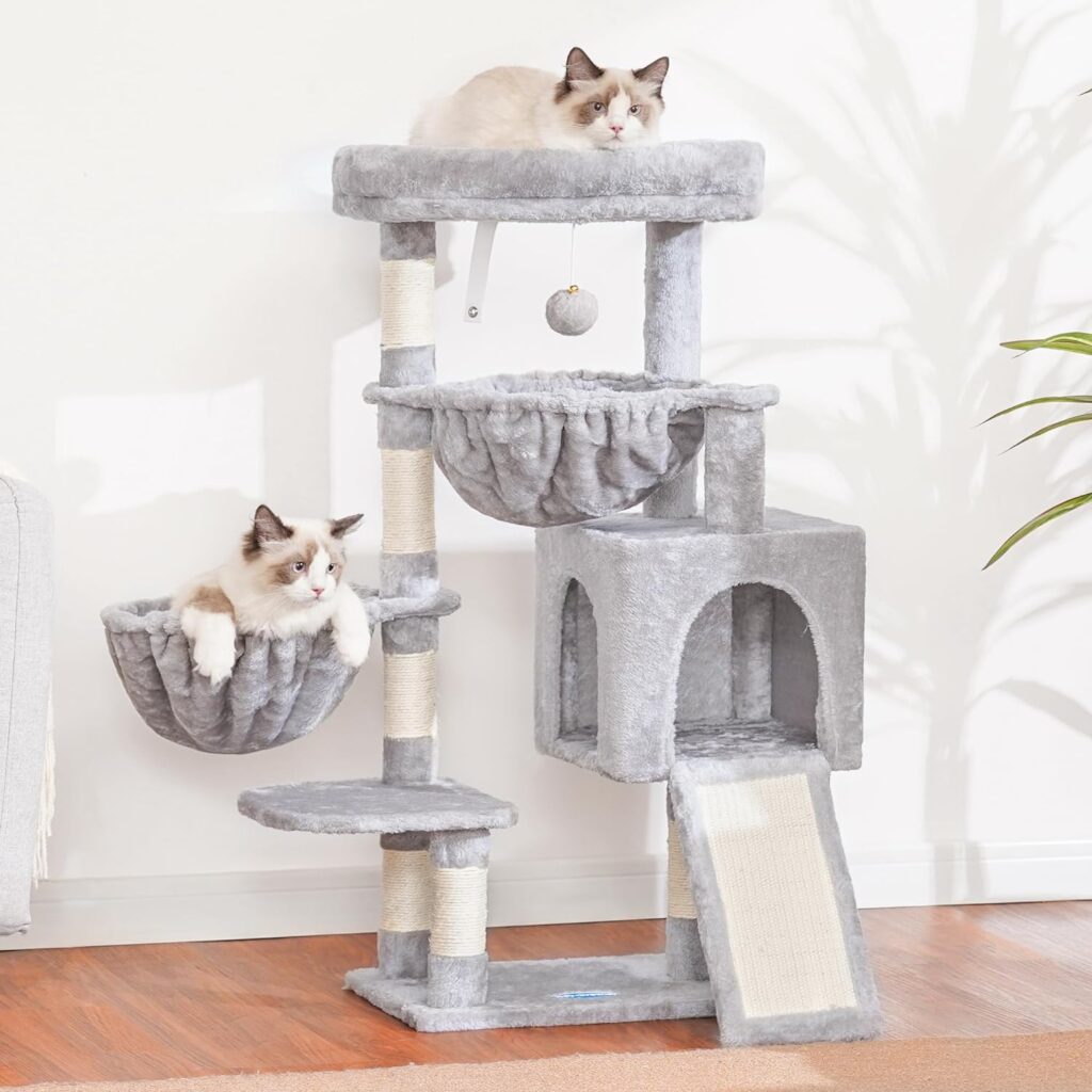 Hey-brother Cat Tree, Cat Tower for Indoor Cats