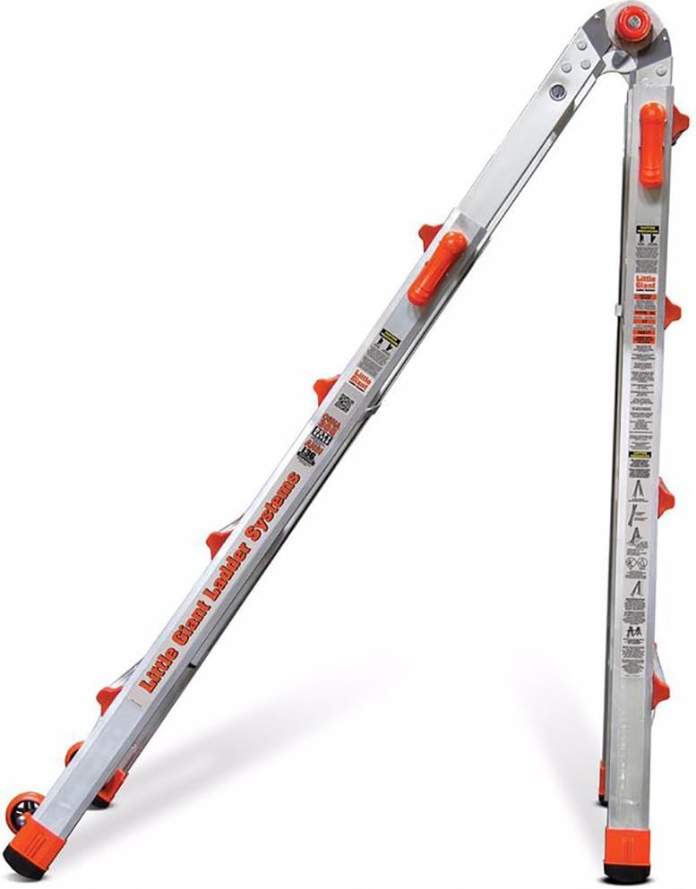 Little Giant Ladder Systems, Velocity with Wheels, M22, 22 Ft
