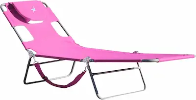 Ostrich Chaise Lounge Portable Lightweight Reclining Lounger