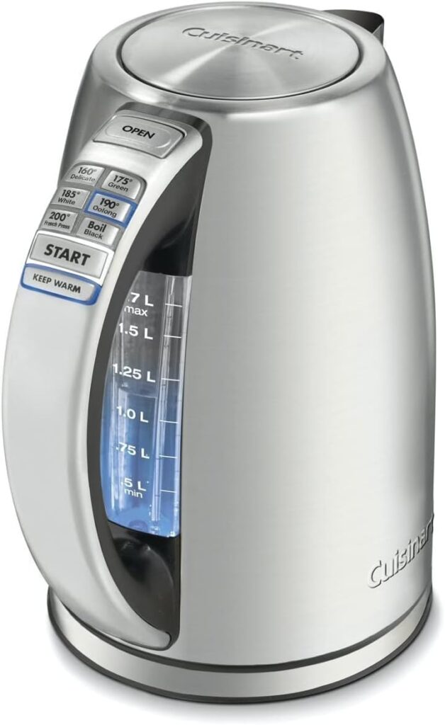 Cuisinart 1.7-Liter Stainless Steel Cordless Electric Kettle