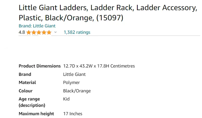 
Little Giant Ladders, Ladder Rack Reviews
