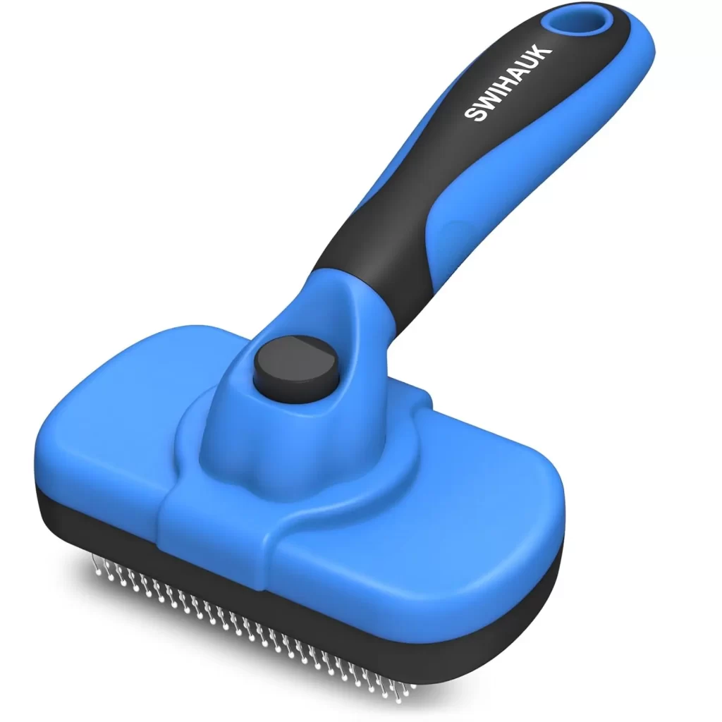 Self Cleaning Slicker Brush for Dogs & Cats